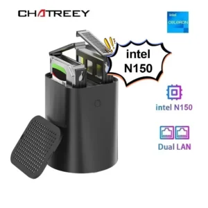 "Сетевое хранилище" на базе Chatreey Мини-ПК NAS 150
